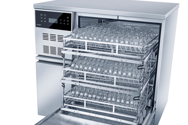 Automatic Glassware Washer with Drying Function for Soil Heavy Mental