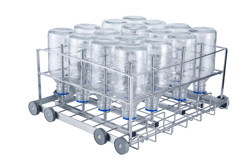 Washing Module and Rank C16 with bottles for Automatic Glassware Washer